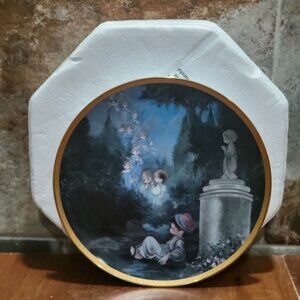 Precious Moments Decorative Plate Hamilton Jacobs Dream 1994